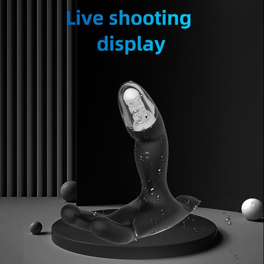 Male Prostate Massager Anal Vibrators Testicle Massager Butt Plug Wireless Remote Control Adult Product Sex Toy for Men
