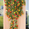 Artificial Green Flower Vine Wall Hanging for Indoor/Outdoor Decoration