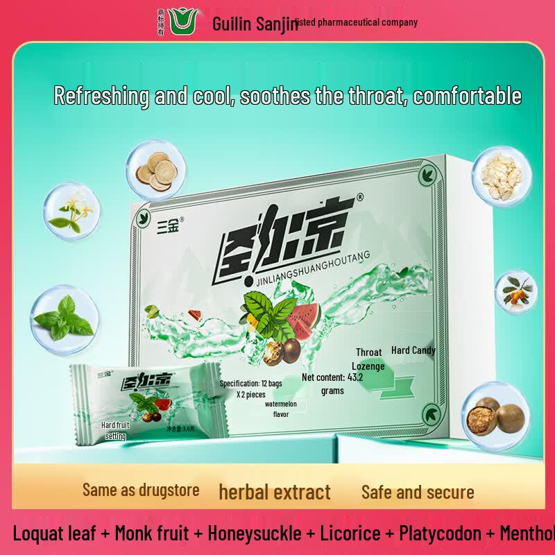 Sanjin Throat & Oral Care Lozenges