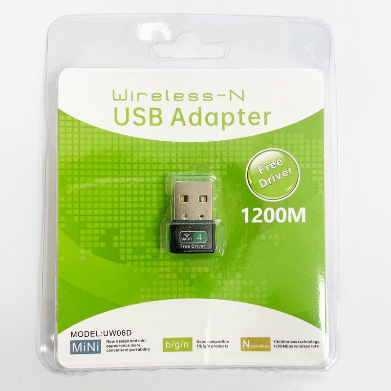 150M USB Wireless Network Adapter - Mini WiFi Receiver/Transmitter for Computers