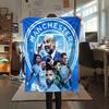 Brave MCFC Warriors Blanket, High quality Comfortable for All Seasons, Home Decor, Warmth and Comfort