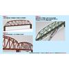 Tomytec TOMIX N Gauge Single-Track Curved Chord Truss Bridge S420 F Red 3278 Model Train Supplies