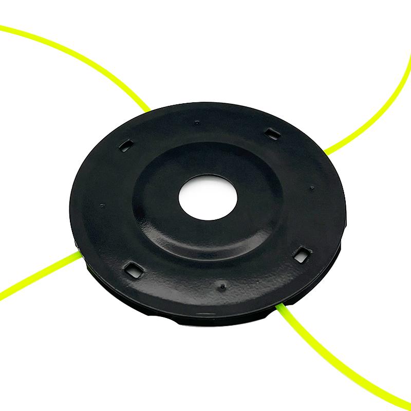 New Iron Strimmer Head with Four Lines for Brush Cutter Grass Trimmer