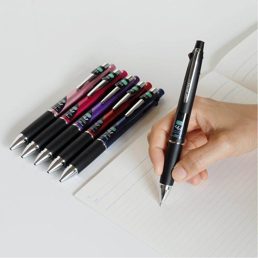Mitsubishi Jetstream 4-in-1 Multifunction Pen 0.5mm Black Smooth Writing for Professionals