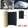 Isolant thermique de voiture sourcing map isolation 5mm isolant acoustique aile bruit sonore capot moteur noir 60"x40" 152x100cm