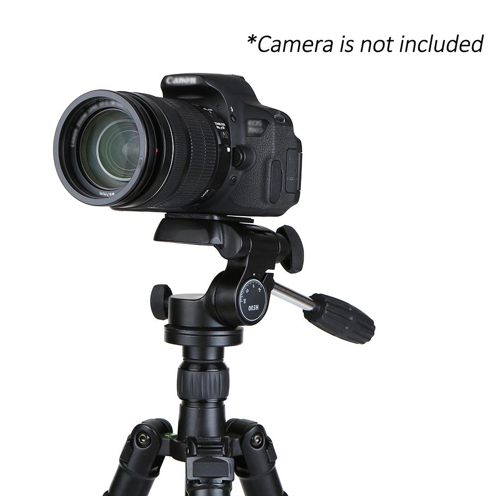 Professional Dslr Aluminum Alloy Camera Tripod Monopod With 360