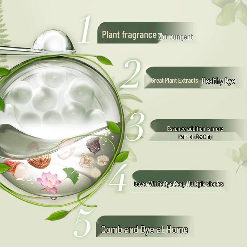 Schwarzkopf Yiran Herbal Hair Dye Cream