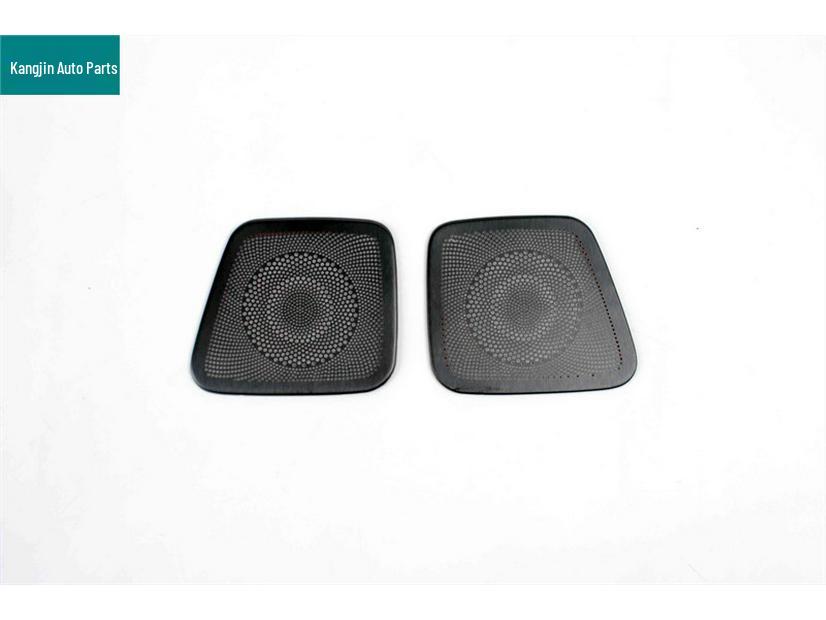 Buick Encore Interior Front Speaker Cover - Black Titanium Stainless Steel