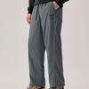Skechers Water-Resistant Windproof Fleece-Lined Warm Durable Loose Comfortable Wide-Leg Casual Pants Men Bottoms L325M087-013P