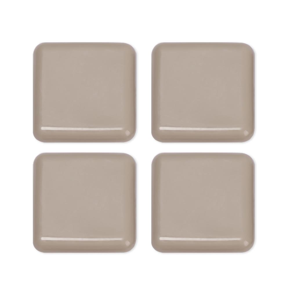 4pcs Anti-abrasion Home Table Sofa Easy Move Bumper Chair Fittings Furniture Leg Slider Pads Slip Mat Floor Protector Anti Noisy