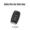 2026 Hot Car Sticker Zinc Alloy Car Key Case Cover Shell For Kia Rio 3 K2 Ceed Cerato K3 Sportage 4 Picanto K5 Optima Sorento Fo