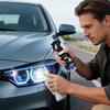 Car Light Cleaner Scratch Removal Cleaner with Sponge and Towel Headlight Restoration Kit for Truck SUV Motorcycle Trailer