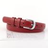 Pu Ladies Leather Belt With Metal Pin Fastener For Office And Daily Outfits