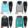 2026 Unisex Printed Sweatshirt and Jogging Hoodie Set - Autumn/Winter Casual Sportswear.