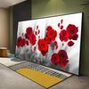 Pintura de flores de paisaje de viento, decoración de arte de la pared, decoración minimalista nórdica, póster, imagen, pintura para decoración del hogar y sala de estar
