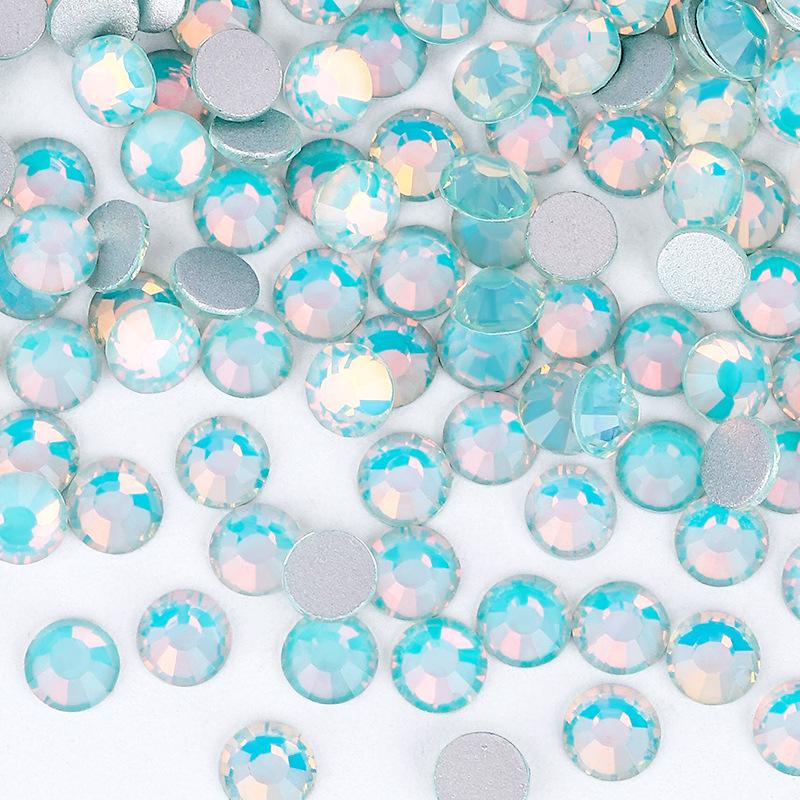 

Flicker Series Pujiang Crystal Rhinestone Glass Flat Bottom Diamond Clothing Accessories Diy Stud Earrings Bag Sticker Drill SS6-2.0-2 1mm1440pcs