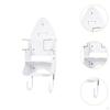 Easily Installed Holder for Electric Iron And Wall Mounted Rack