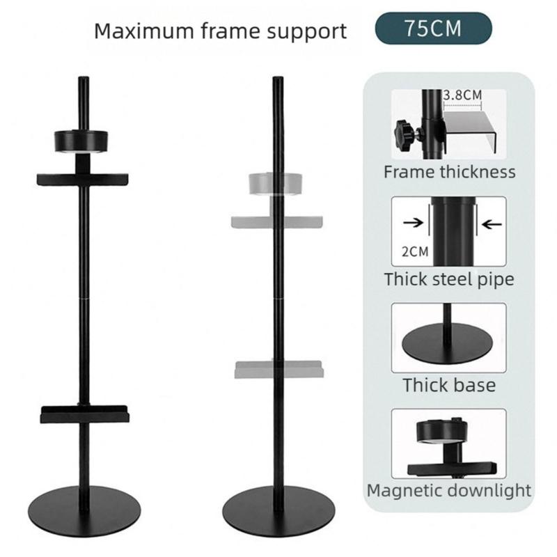 Elegant Desktop Picture Frame Holder with Magnetic Wall Painting Light Adjustable Easel Stand For Home Or Office Decors