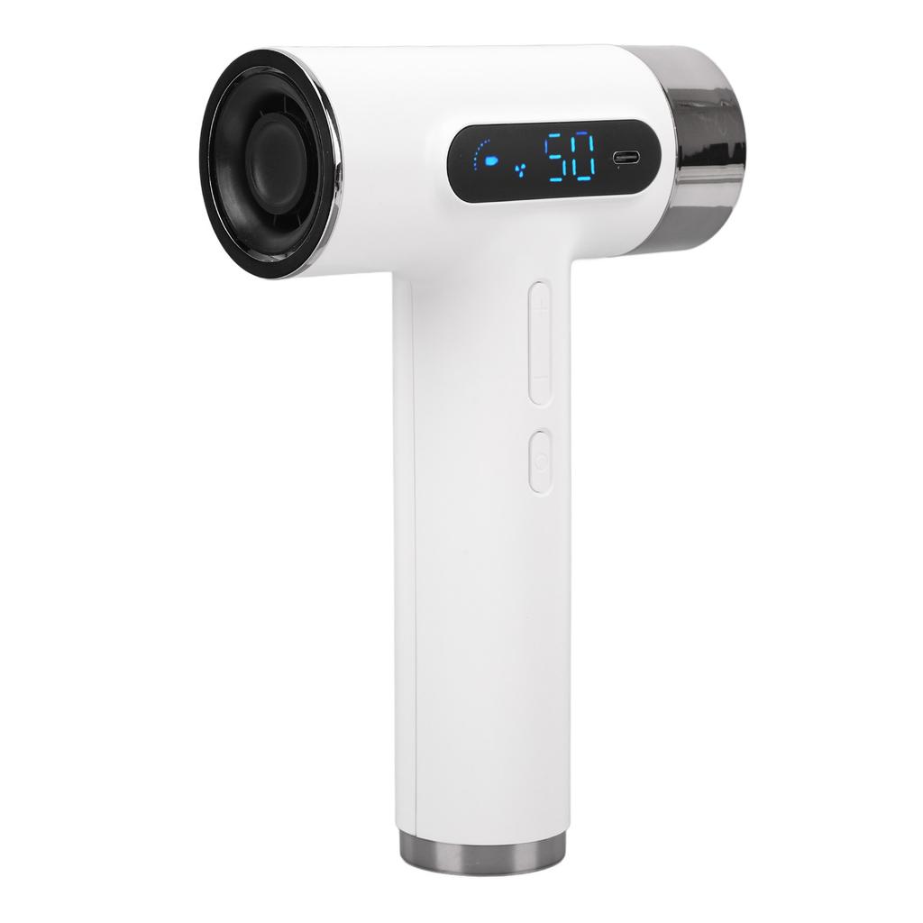 Cordless Hair Dryer 300W 100000RPM USB Rechargeable 9 Wind Speeds 3 Adjustable Temperature Portable Blow Dryer for