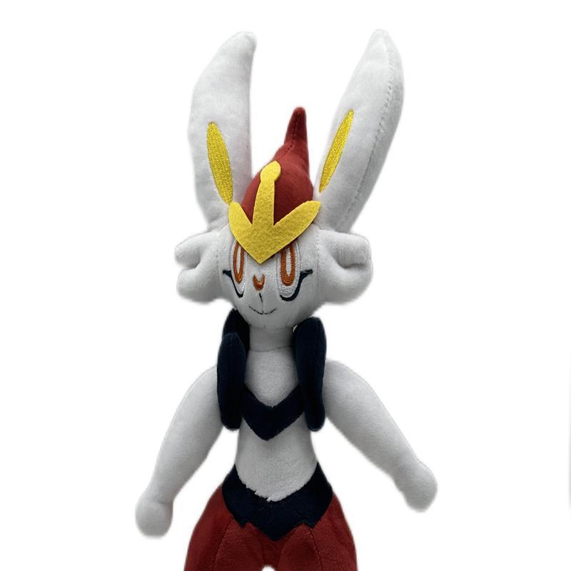 Large Children's Toy New Product Cinderace Plus Sparkling Ace Doll Surrounding Plush Doll