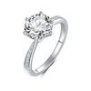 Redleaf Fashion Jewelry 18K 24K Gold Men Women Minimalist 925 Sterling Silver Ring Gold Plated Ring