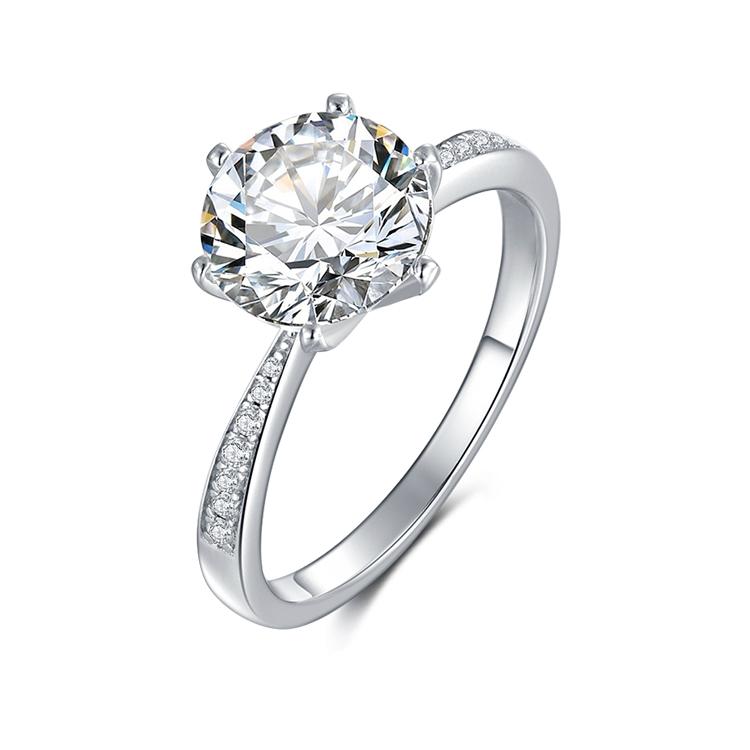 Redleaf Fashion Jewelry 18K 24K Gold Men Women Minimalist 925 Sterling Silver Ring Gold Plated Ring