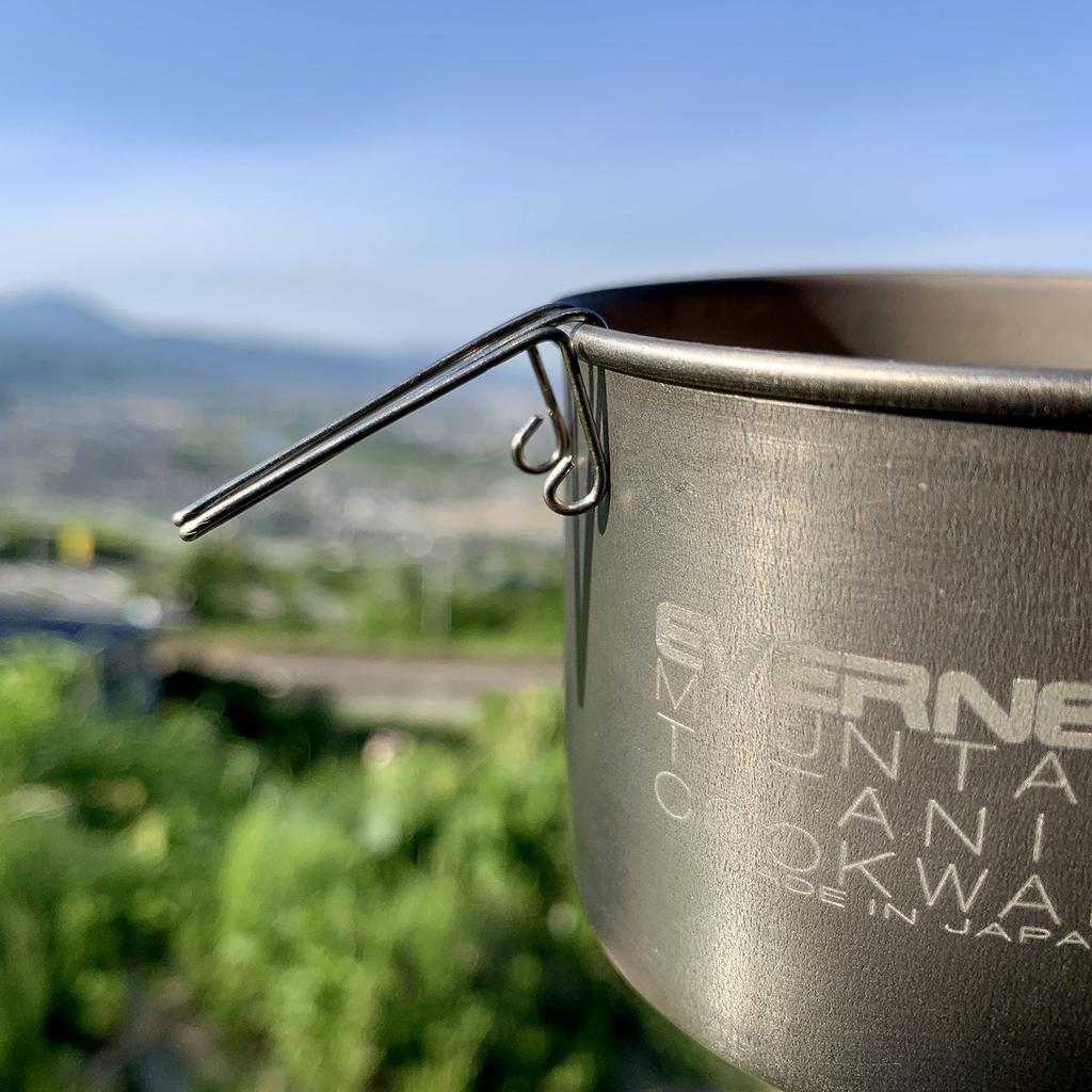 KALUGII Driclip 1st-T Titanium Stainless Steel with Aluminum Case Coffee Drip Spout Minimum Ultra Light Skitter Kettle (Titanium)