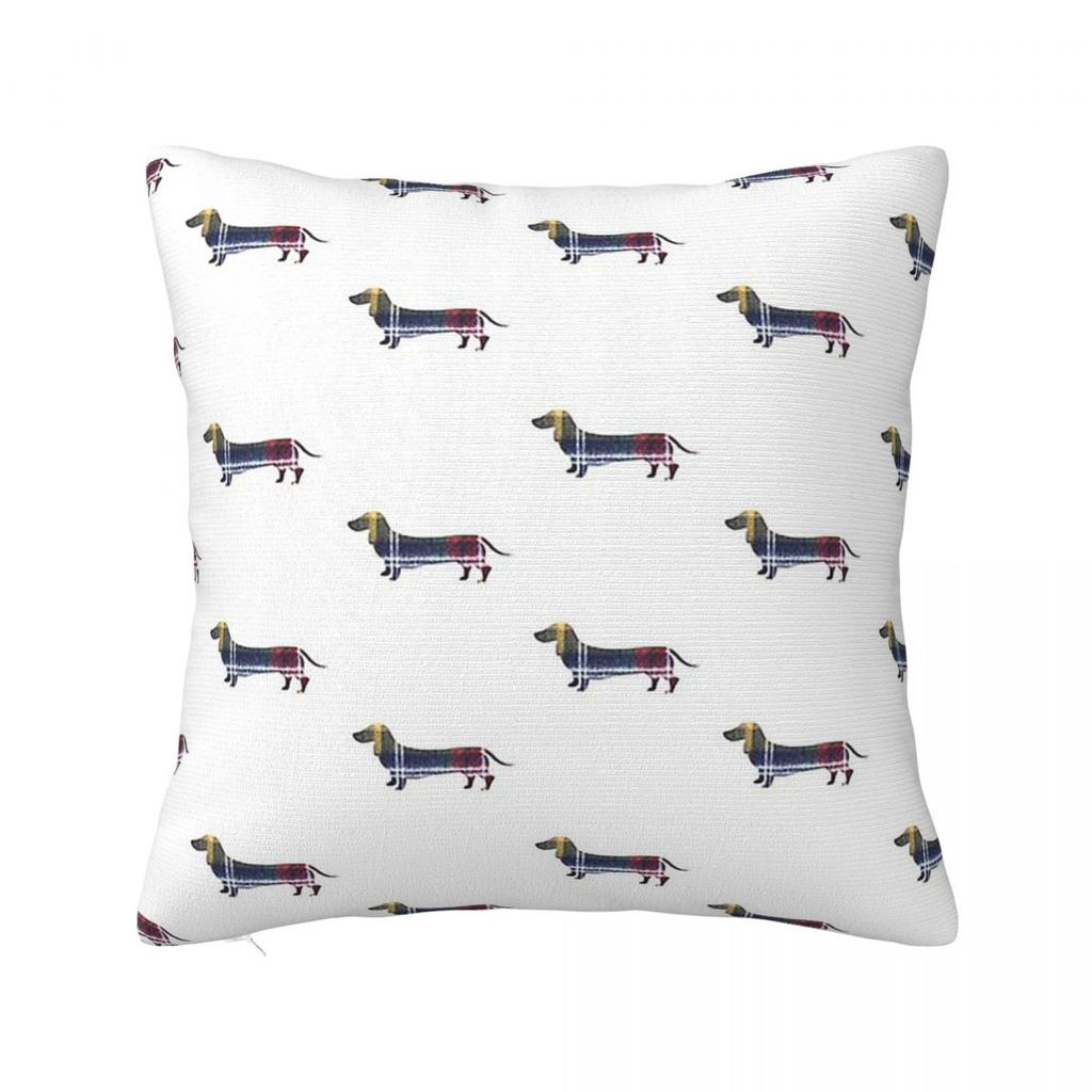 My Lovely Daschund Pillow Case Dachshund Wiener Sausage Doxie Dog Cushion Cover Awesome Zipper Decorative Pillowcover for Seat