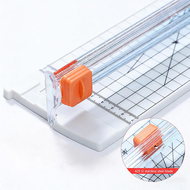A4 Unidirectional Paper Cutter Accurate Safe Cutting With 5 Extra Blades Cuts 10 Sheet At Once For Craft Scrapbooking Office Use
