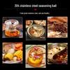 304 Stainless Steel Spice Infuser & Tea Steeping Mesh Ball
