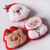Soft Skin Friendly Cat Toys Christmas Toy, Plush Santa Claus Snowman Elk Tree Claw Scratching Chew Bite Interactive Pet Enrichment Toy for Indoor Cats