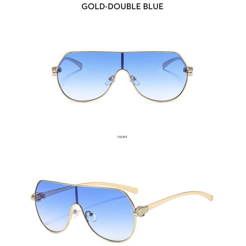 Women's Sunglasses, Metal Large-frame Aviator Sunglasses, Men's and Women's Fashion Sunglasses.