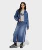 adidas 3-Stripe Pencil Denim Skirt - Medium Vintage Denim / Kd2908
