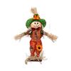 Halloween Witch Scarecrow Ornament Park Restaurant Mall Harvest Festival Cute Standing Pumpkin Doll Decoration Props