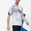 Fila Athletics Logo Letter Splicing Tennis Sports Casual Knitted Breathable Sweat-Absorbing Round Neck Short Sleeve T-Shirt Men Tops A11M223109FZA