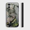 Kal'tsit Animated Game A-Arknights Phone Case For IPhone 17 Air 16 15 14 13 Pro Max 11 12 Black Silicone Cover