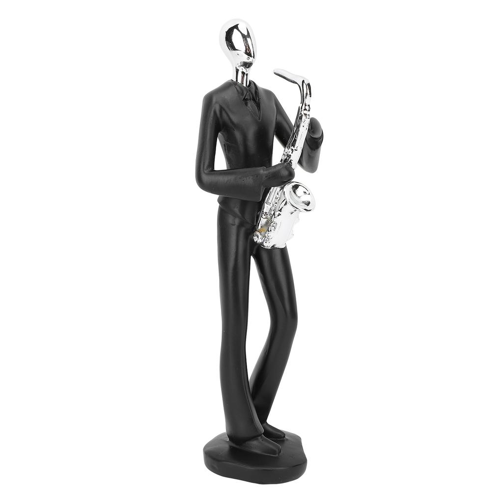 Harz Musiker Figuren Abstrakte Sportler Figuren Dekorative Skulptur Ornament für Desktop