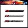 3D Car Styling R DYNAMIC RDYNAMIC for Car Hood Fender Trunk Rear Bonnet Nameplate Decal Emblem Badge Sticker