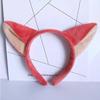 Cute Cartoon Rabbit Ear Children's Headband with Fox Ear Children's Performance Hair Clip Exquisite Girl New Plush Jewelry
