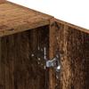 3 piece kitchen cabinet set with rustic wood effect engineered wood