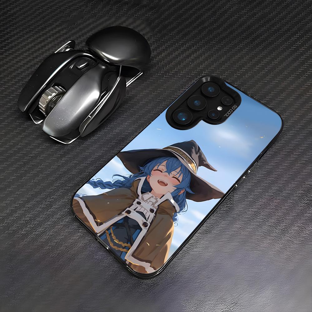 R-Roxy Mushoku Tensei Anime Phone Case For Samsung S26 S25 Plus S20 S20 Plus S22 Ultra S23 FE S21 Plus S21 Ultra Colorful Cove