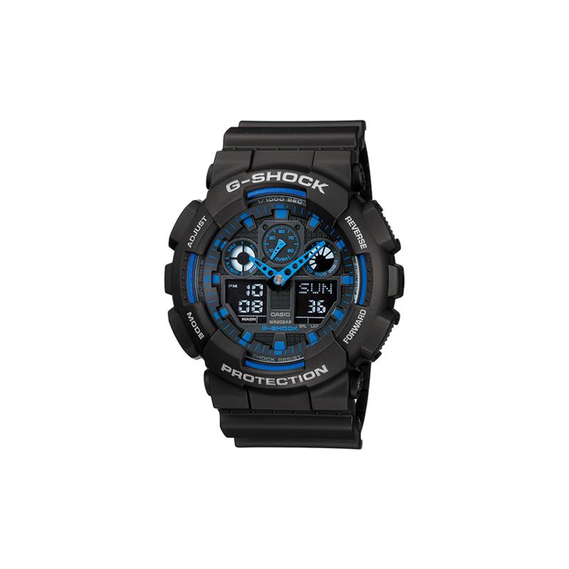 

Casio G-SHOCKYOUTH GA-100 Series Quartz Movement Japanese and Korean Watch Men s Watch Black Dial GA-100-1A2D чёрный