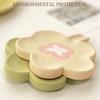 Portasapone drenante a forma di fiore Vassoio portasapone antiscivolo Estendi la vita del sapone Scatola portasapone facile da pulire Accessori da cucina per il bagno