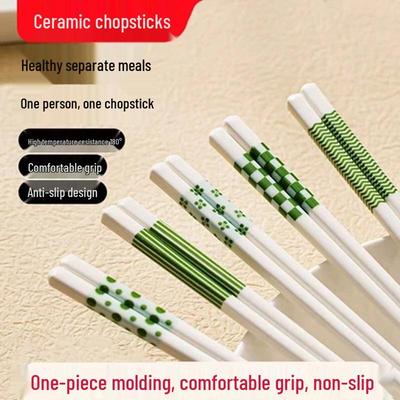 Luxury Anti-Mildew High-Temp Ceramic Chopsticks