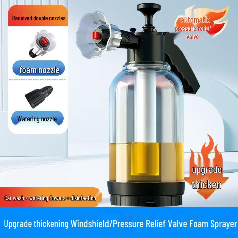 

Насадка-распылитель для мойки автомобиля пеной высокого давления с усилителем жидкого воска