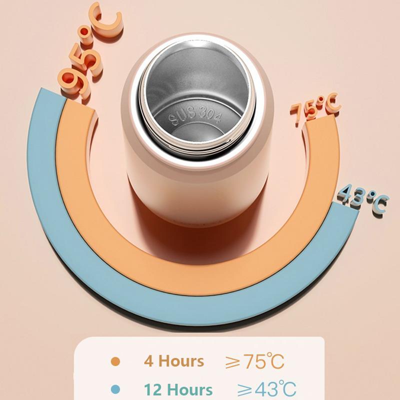 Tumbler Cup Gradient Color 380ml Cold Hot Water Bottle 304 Stainless Steel Thermos Bottles Insulated Coffee Mug Vacuum Flask