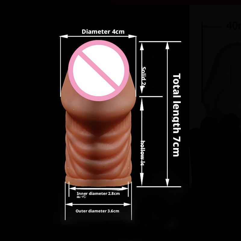 NEW Realistic Penis Extension Cock Sleeve Reusable Silicone Penis Enlarger Delay Condoms For Men Dildo Enhancer Sex Toys