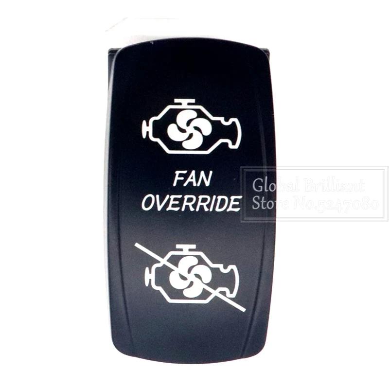 For Car Truck Marine 12V/20A 24V/10A Boat Rocker Switch Toggle 5Pin SPST / 7Pin DPDT ON-Off Switch with LED Light