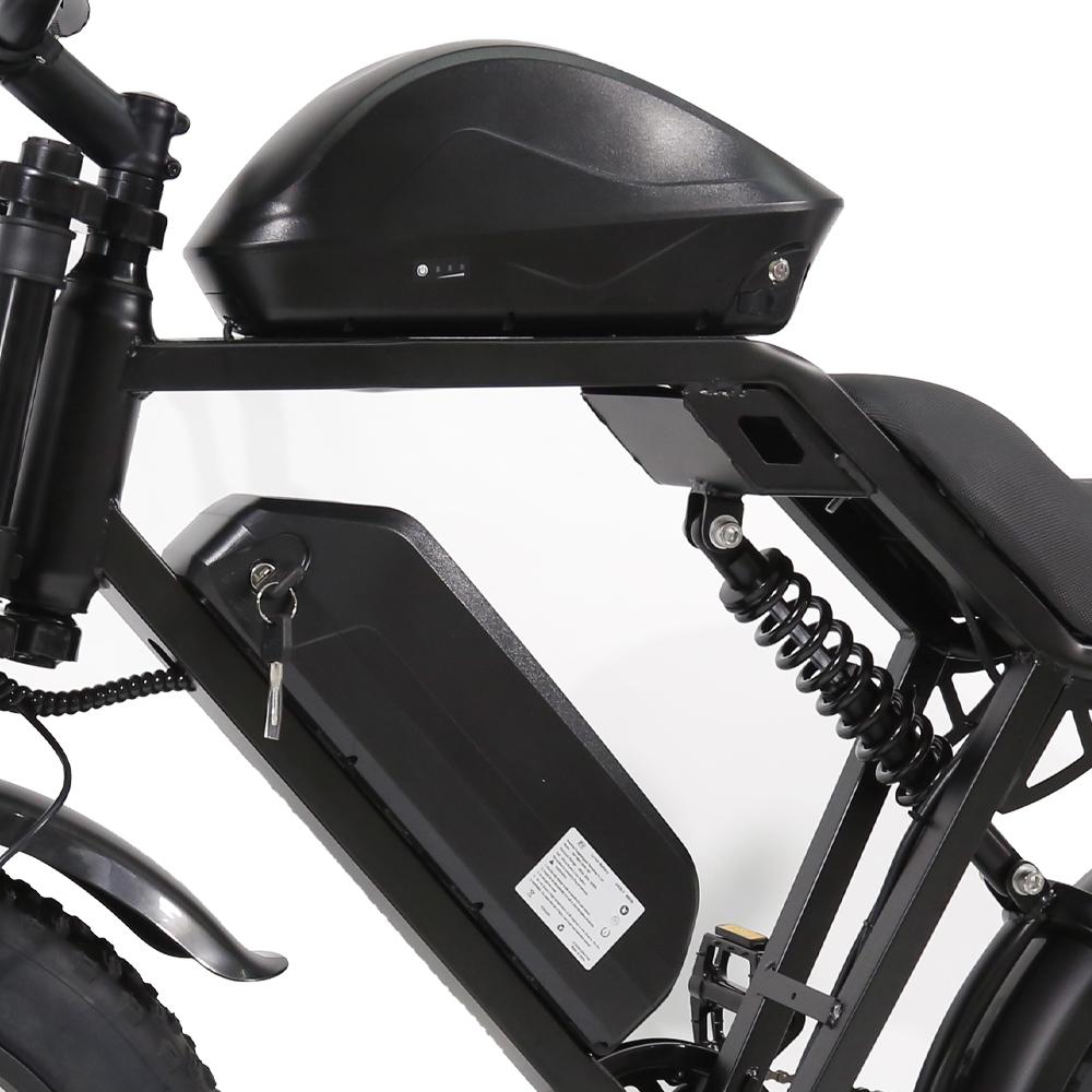 JKING FXH-002 Pro Electric Mountain Bike 48V 20AH*2 Dual Battery 20inches