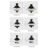 CNC Machine Tool Nylon Eccentric 80 Teeth 100 Teeth Gear Nylon Wheel Straight Tooth Eccentric Rack Tooth Shaft Synchronous Wheel